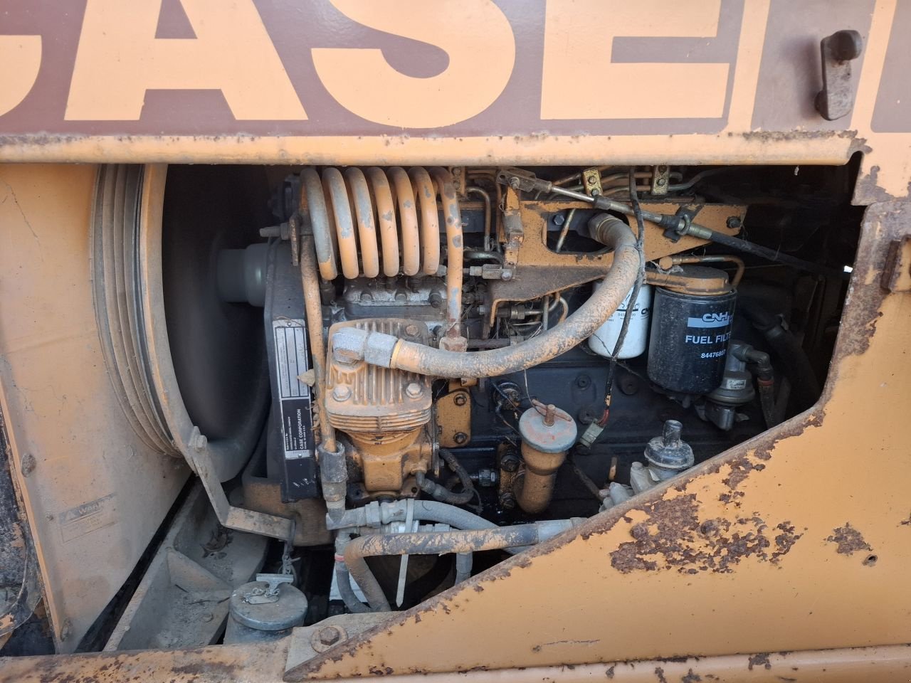 Knickgelenkte Baggerlader van het type Case W15, Gebrauchtmaschine in nistelrode (Foto 9)