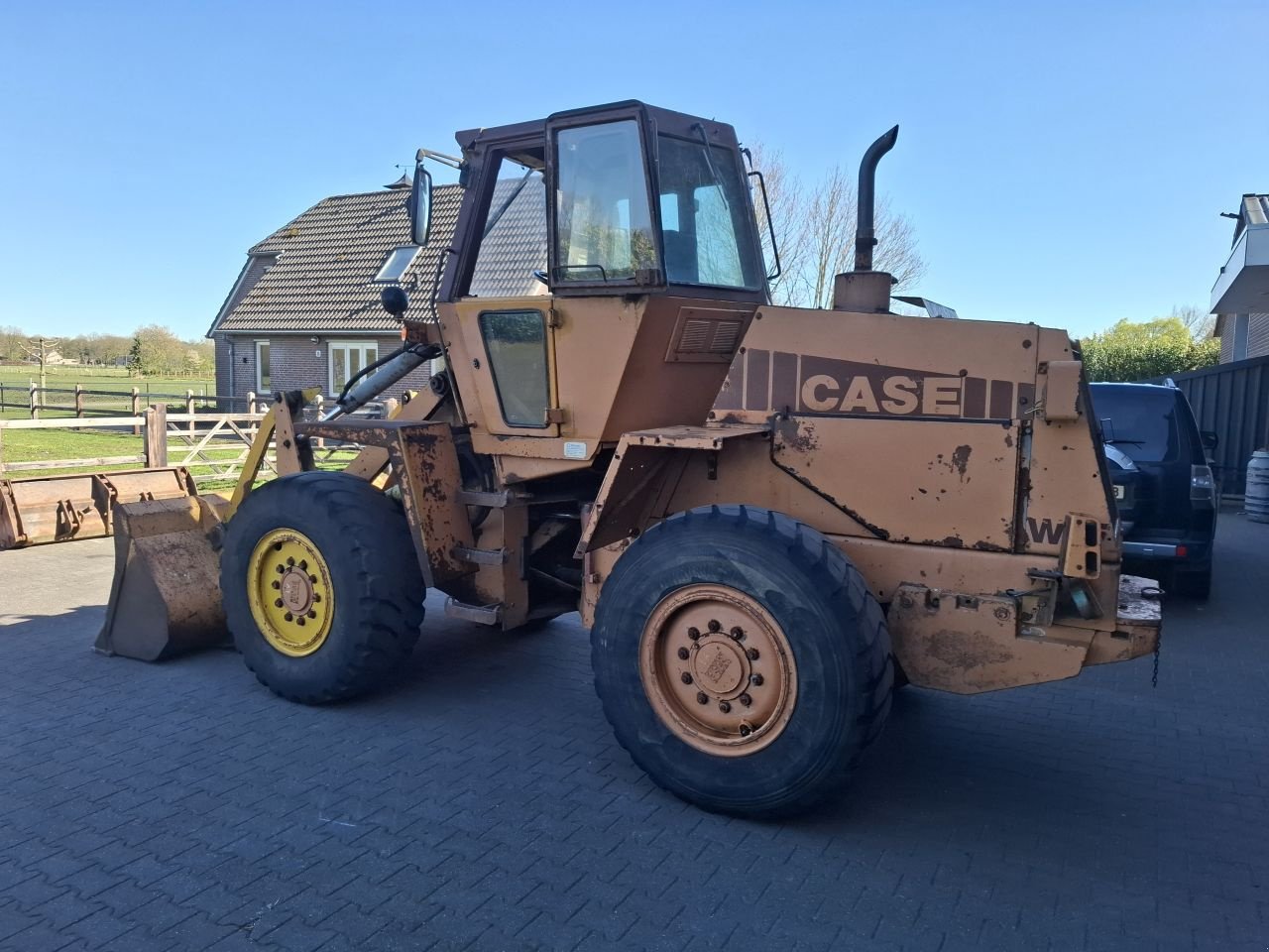 Knickgelenkte Baggerlader van het type Case W15, Gebrauchtmaschine in nistelrode (Foto 7)