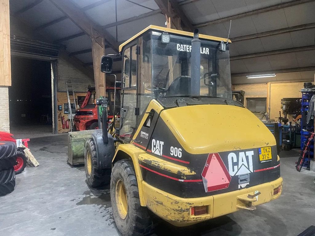 Knickgelenkte Baggerlader a típus Caterpillar 906, Gebrauchtmaschine ekkor: Vriezenveen (Kép 7)