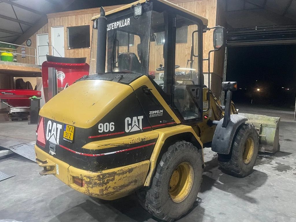 Knickgelenkte Baggerlader a típus Caterpillar 906, Gebrauchtmaschine ekkor: Vriezenveen (Kép 8)