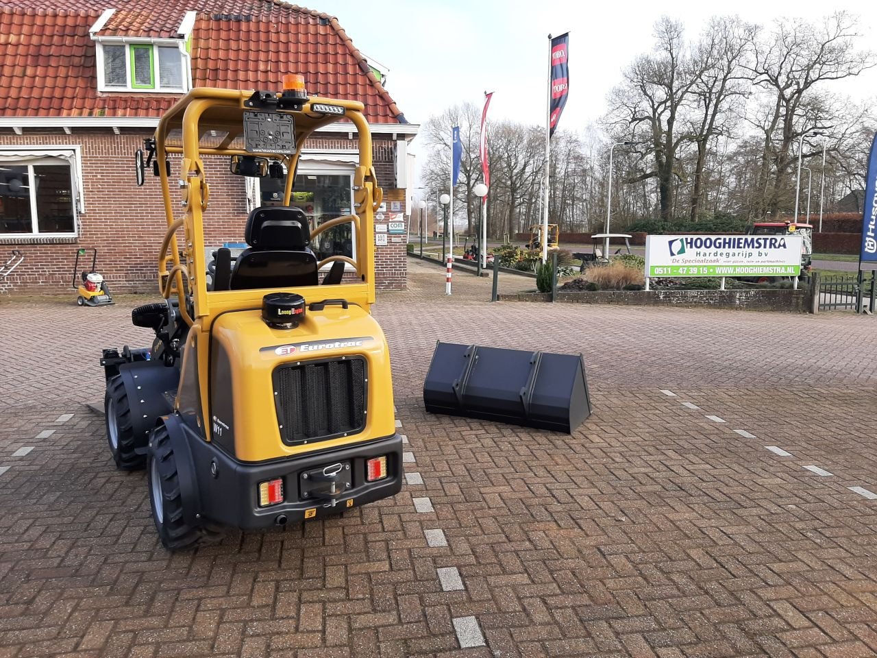 Knickgelenkte Baggerlader του τύπου Eurotrac W11-I, Neumaschine σε Hardegarijp (Φωτογραφία 3)