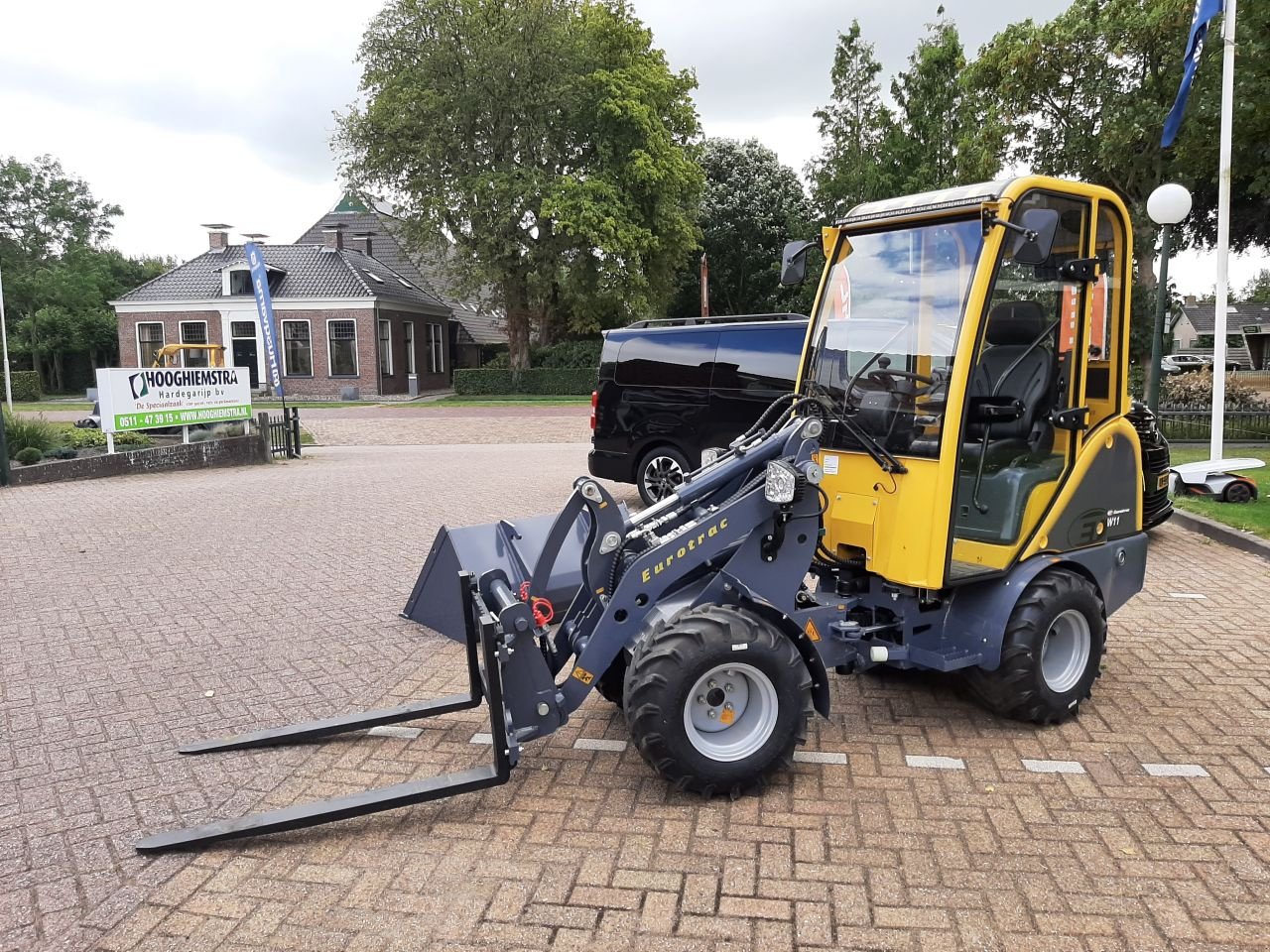 Knickgelenkte Baggerlader van het type Eurotrac W11-IC, Gebrauchtmaschine in Hardegarijp (Foto 5)