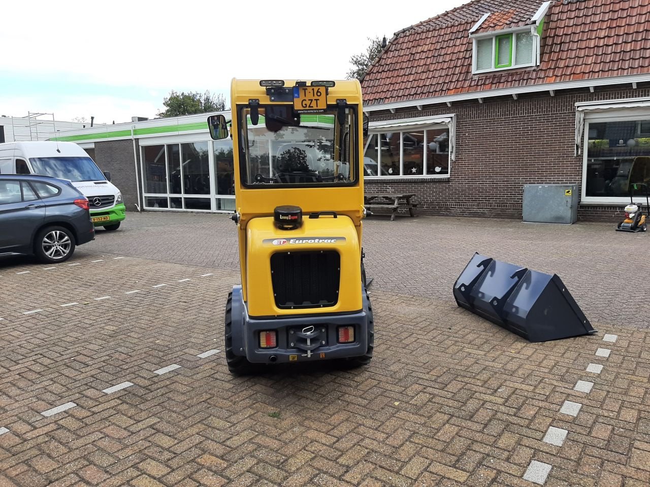 Knickgelenkte Baggerlader van het type Eurotrac W11-IC, Gebrauchtmaschine in Hardegarijp (Foto 3)
