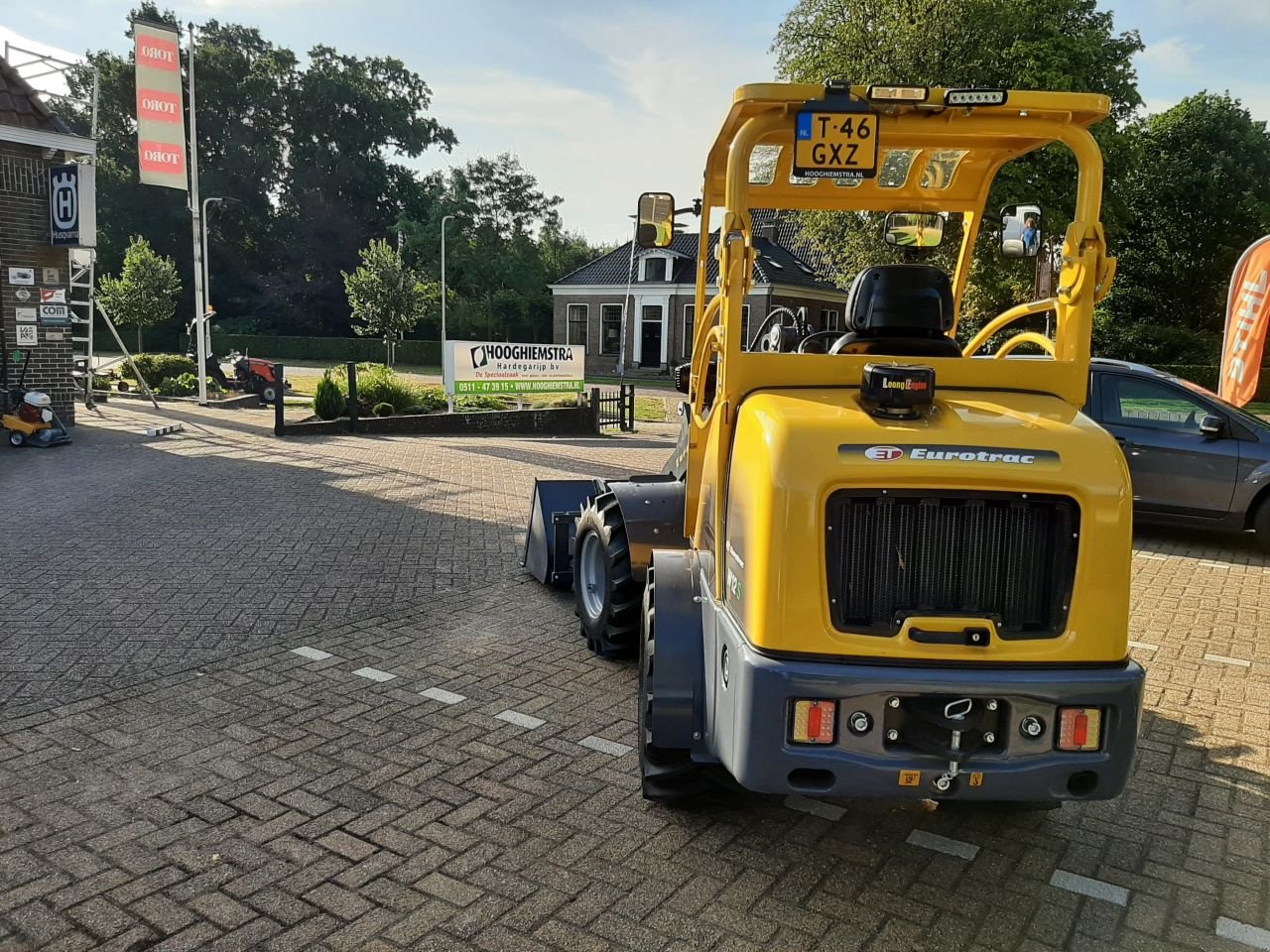 Knickgelenkte Baggerlader van het type Eurotrac W12 MS, Gebrauchtmaschine in Hardegarijp (Foto 8)