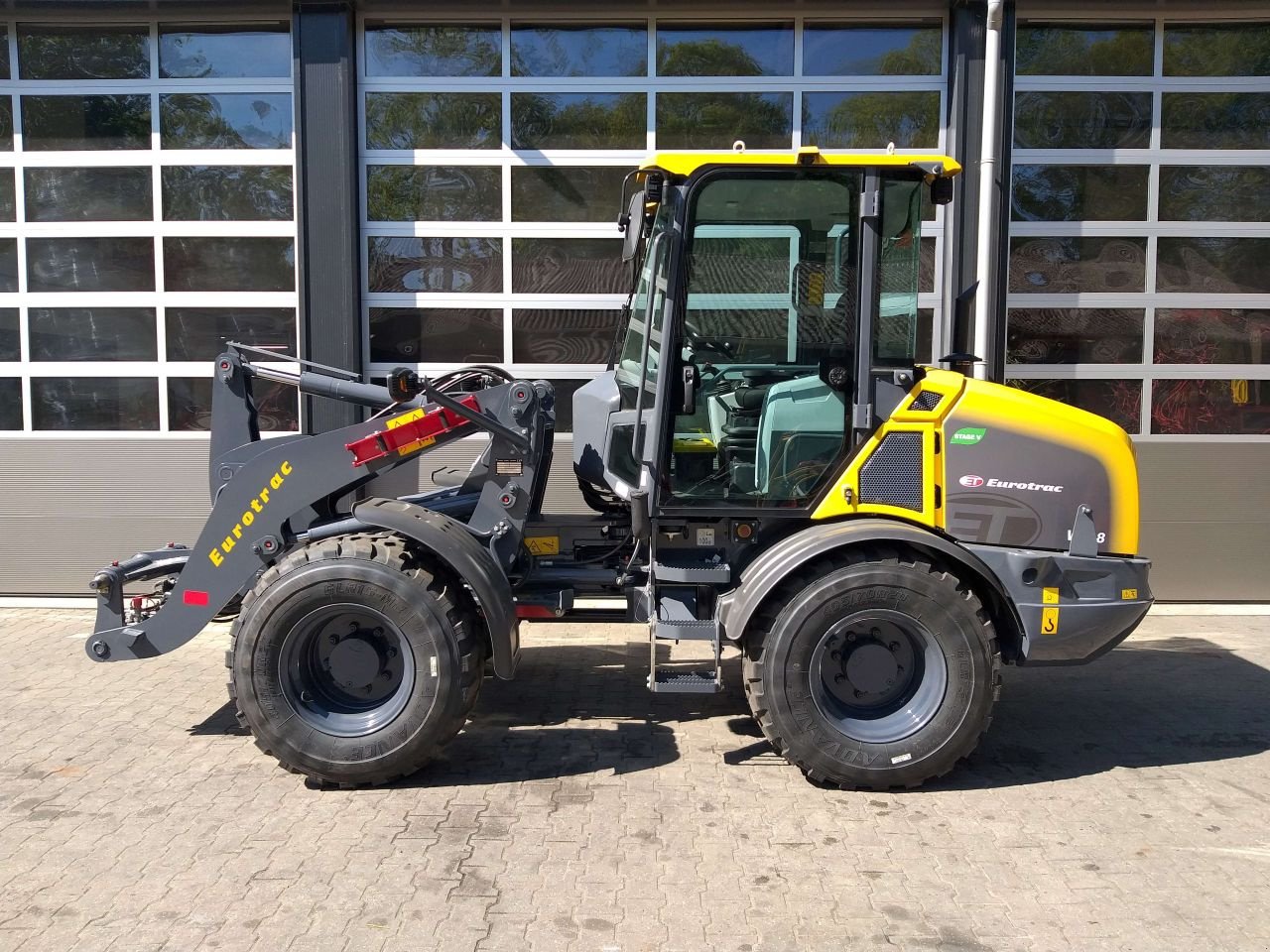 Knickgelenkte Baggerlader a típus Eurotrac WL 18, Neumaschine ekkor: Vilsteren (Kép 3)