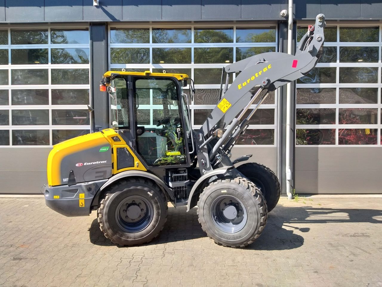 Knickgelenkte Baggerlader a típus Eurotrac WL 18, Neumaschine ekkor: Vilsteren (Kép 4)