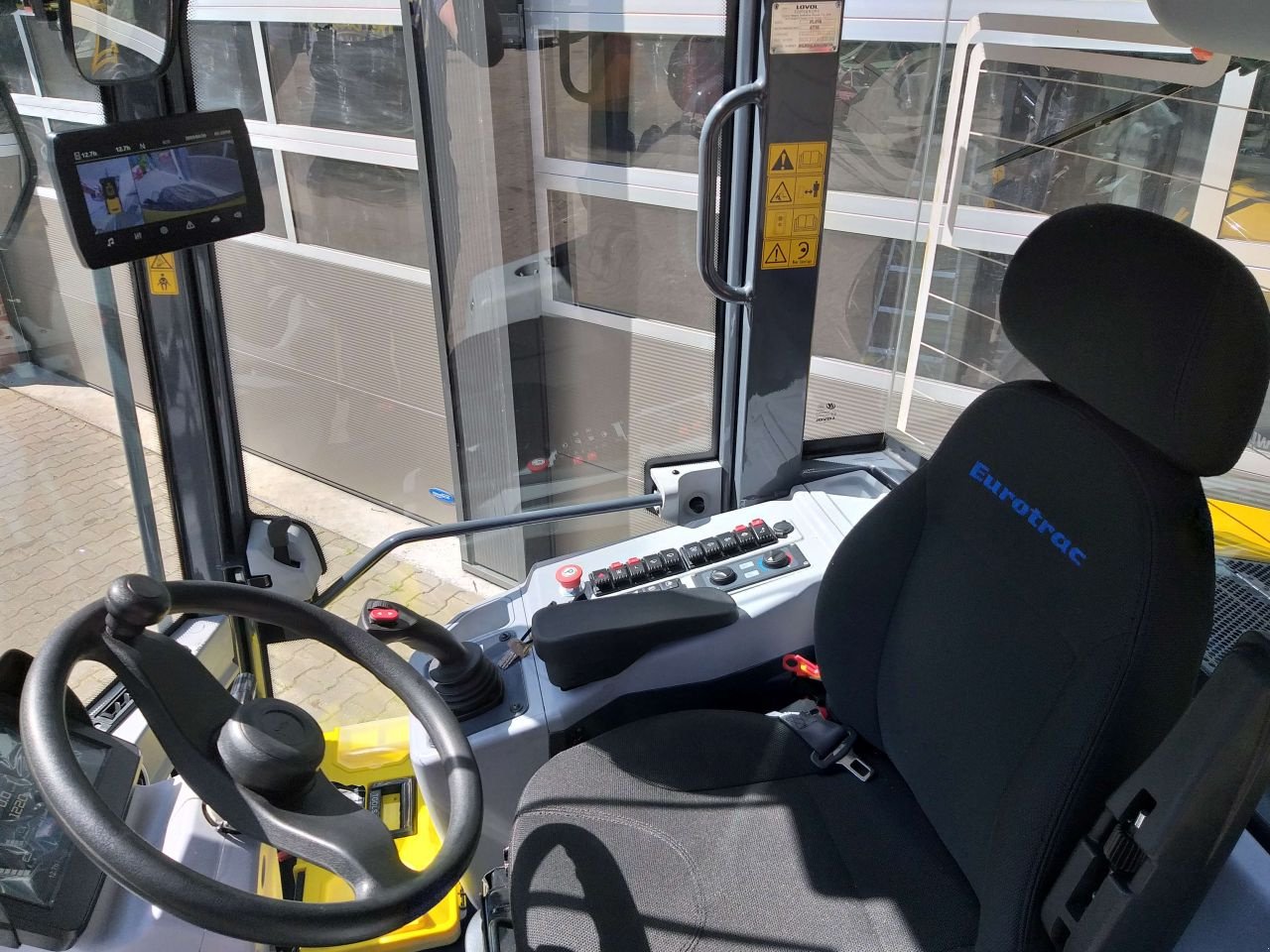 Knickgelenkte Baggerlader a típus Eurotrac WL 18, Neumaschine ekkor: Vilsteren (Kép 7)