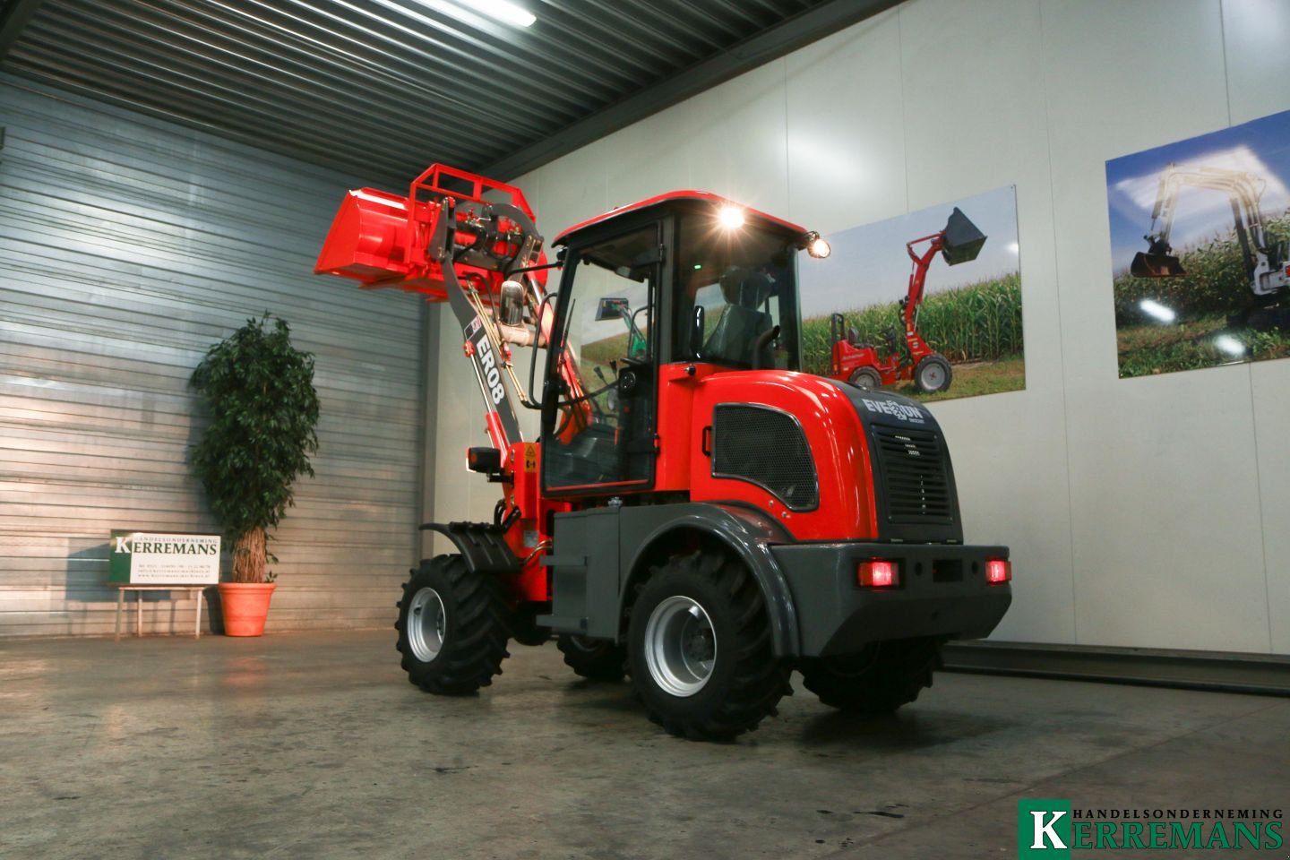 Knickgelenkte Baggerlader a típus Everun ER08, Neumaschine ekkor: Dronten (Kép 9)