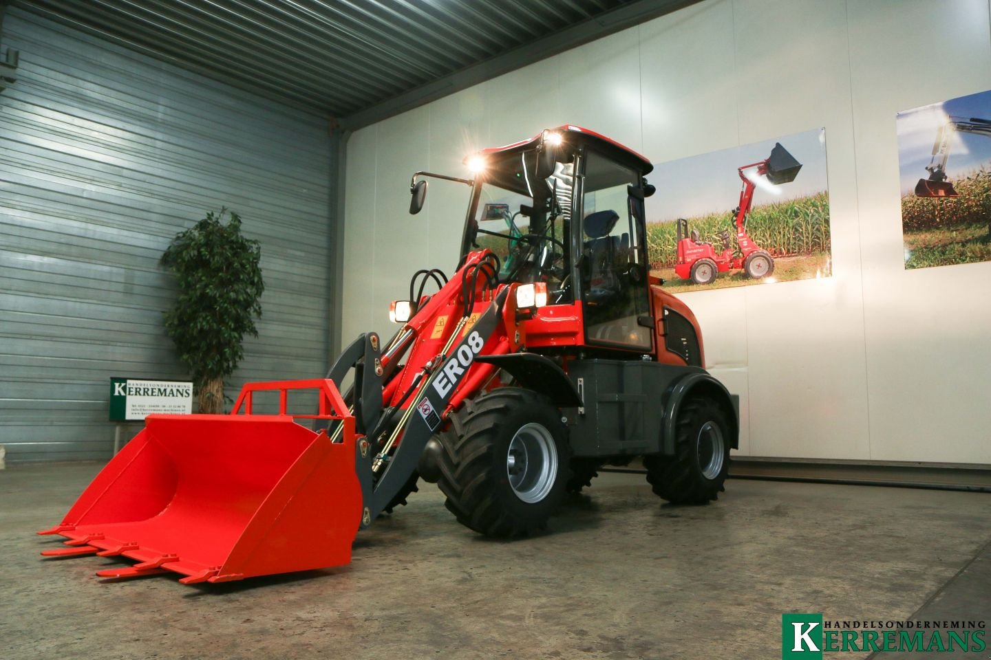 Knickgelenkte Baggerlader a típus Everun ER08, Neumaschine ekkor: Dronten (Kép 10)