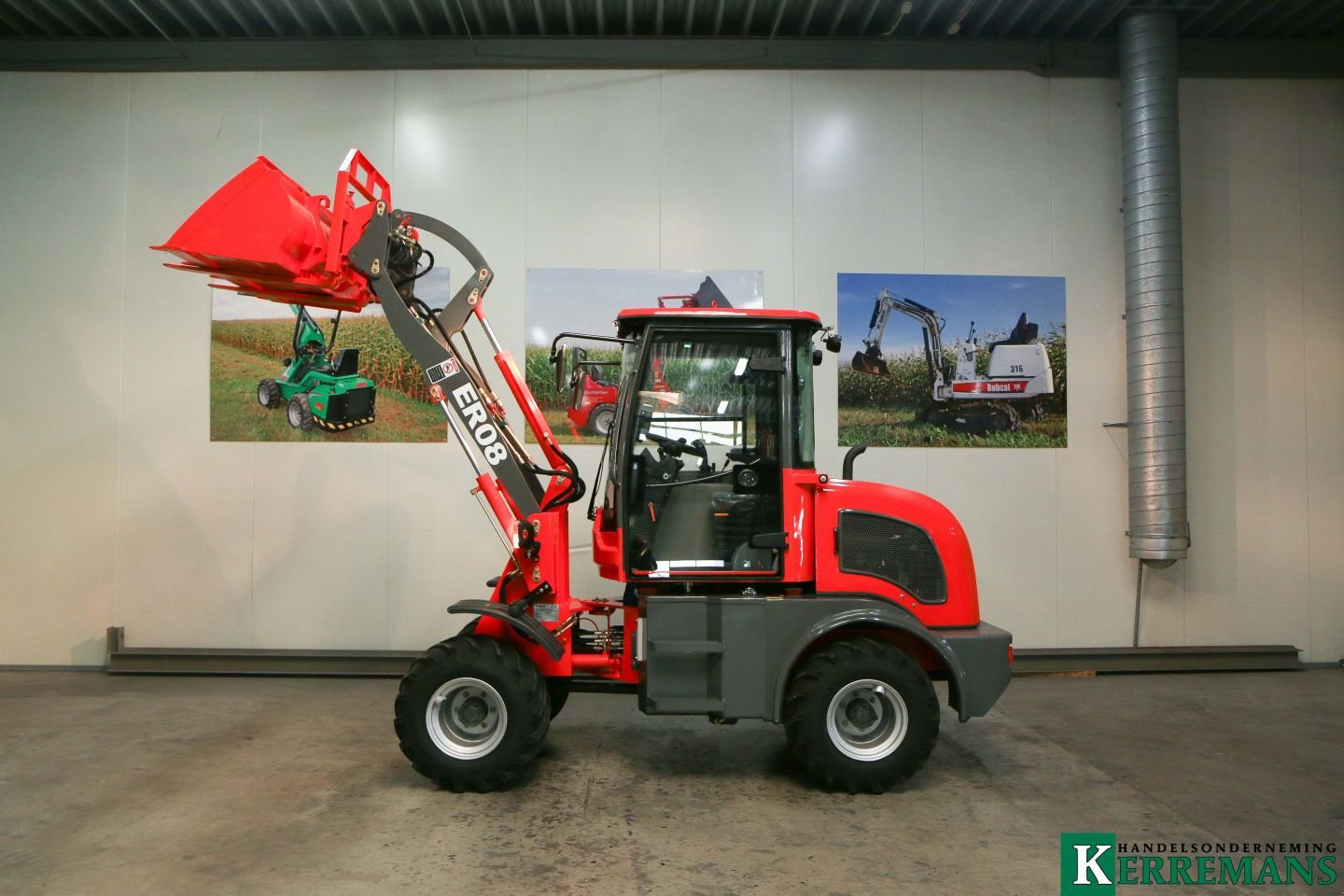 Knickgelenkte Baggerlader a típus Everun ER08, Neumaschine ekkor: Dronten (Kép 8)