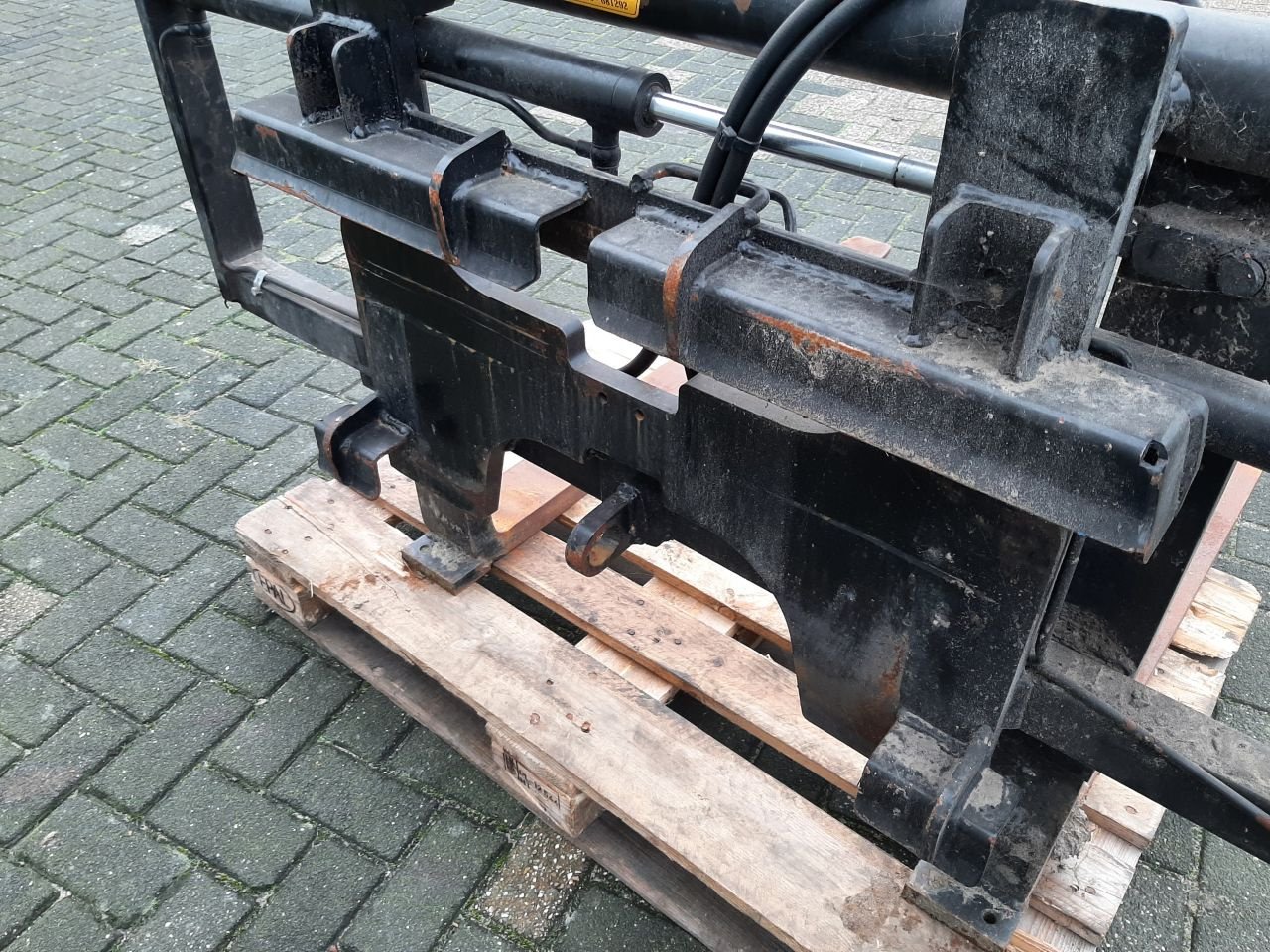 Knickgelenkte Baggerlader tip HSM Palletvork, Gebrauchtmaschine in Hardegarijp (Poză 7)