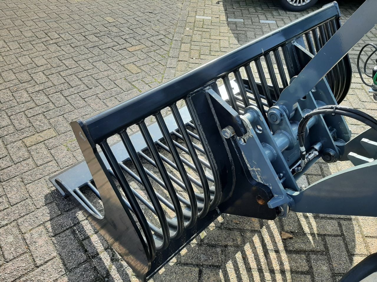 Knickgelenkte Baggerlader a típus HSM Puinriek / Puinbak 1.60m, Neumaschine ekkor: Hardegarijp (Kép 4)