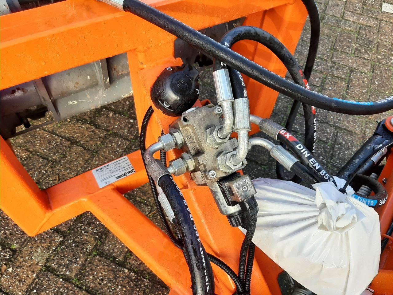 Knickgelenkte Baggerlader a típus HSM V-TYPE 1.52m, Gebrauchtmaschine ekkor: Hardegarijp (Kép 5)