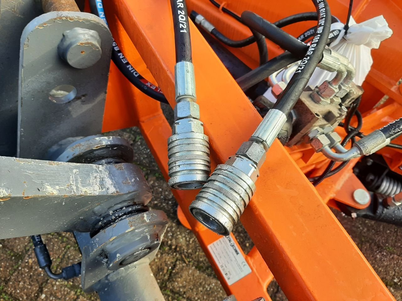 Knickgelenkte Baggerlader a típus HSM V-TYPE 1.52m, Gebrauchtmaschine ekkor: Hardegarijp (Kép 6)