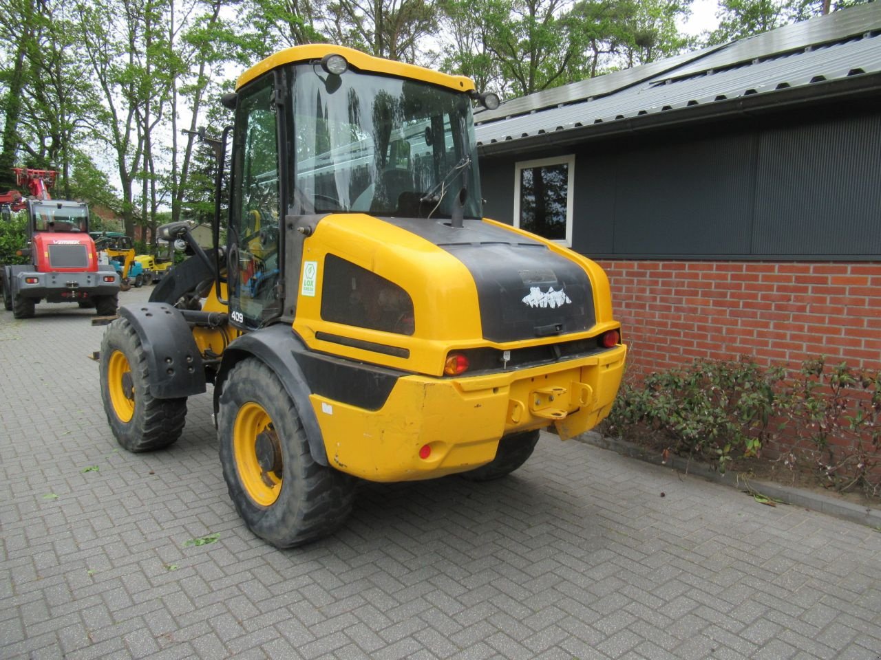 Knickgelenkte Baggerlader типа JCB 409, Gebrauchtmaschine в Borne (Фотография 2)