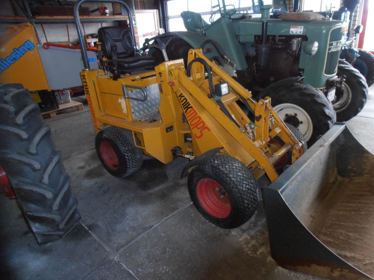 Knickgelenkte Baggerlader типа Knikmops 130-90, Gebrauchtmaschine в Kerkdriel (Фотография 9)