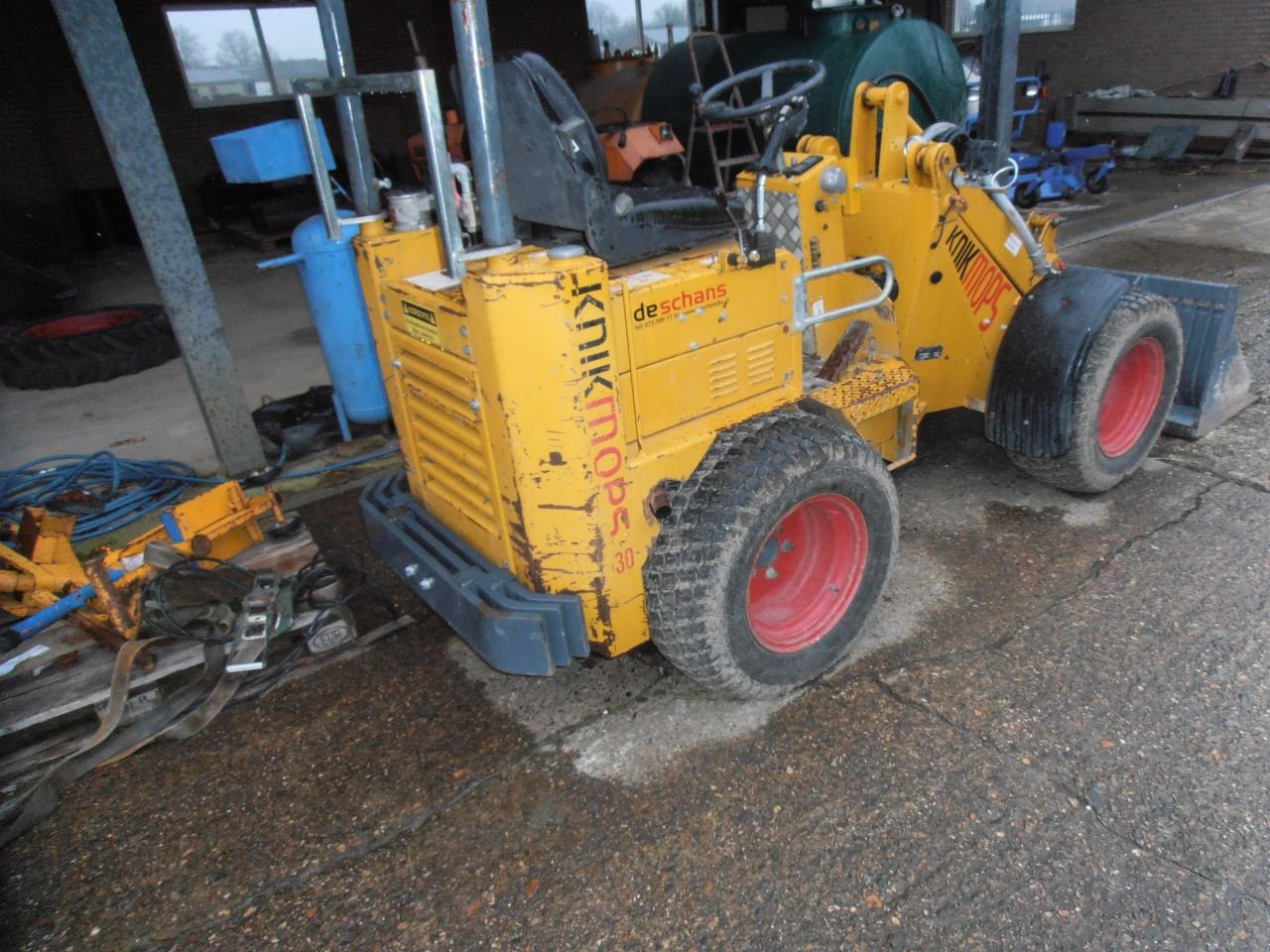 Knickgelenkte Baggerlader of the type Knikmops 130, Gebrauchtmaschine in Kerkdriel (Picture 2)