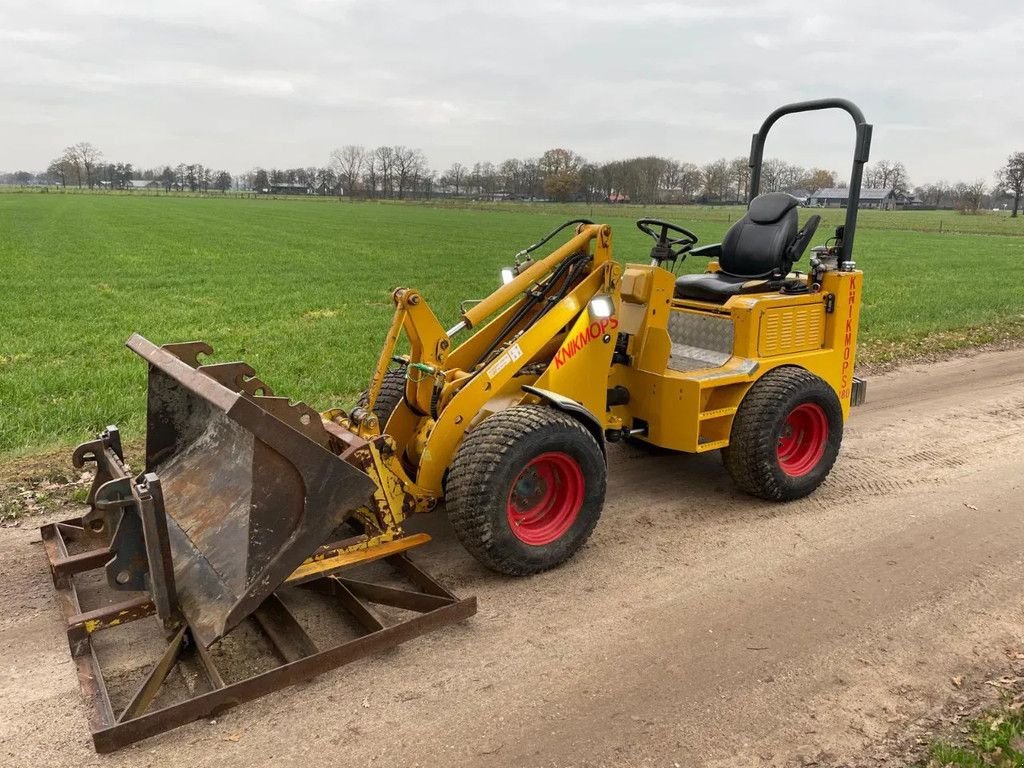 Knickgelenkte Baggerlader of the type Knikmops 180 shovel loader, Gebrauchtmaschine in Lunteren (Picture 1)