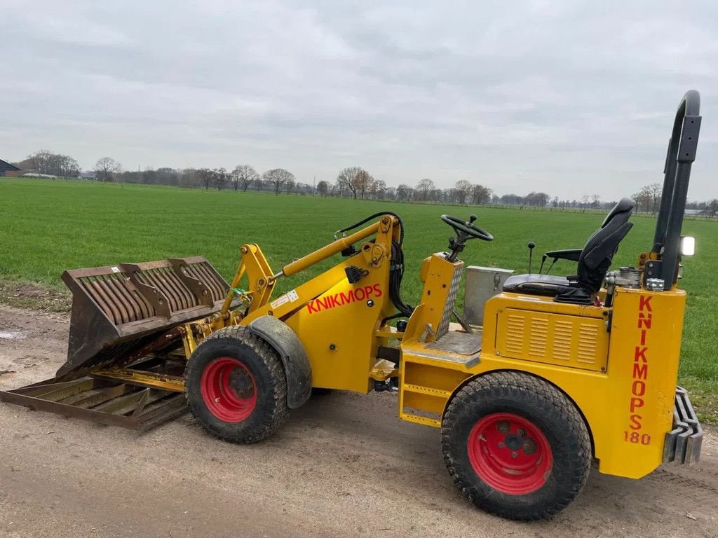 Knickgelenkte Baggerlader of the type Knikmops 180 shovel loader, Gebrauchtmaschine in Lunteren (Picture 2)