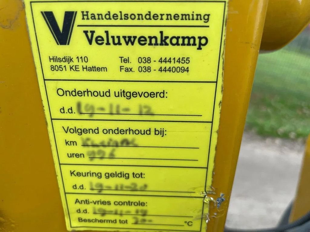 Knickgelenkte Baggerlader of the type Knikmops 180 shovel loader, Gebrauchtmaschine in Lunteren (Picture 10)