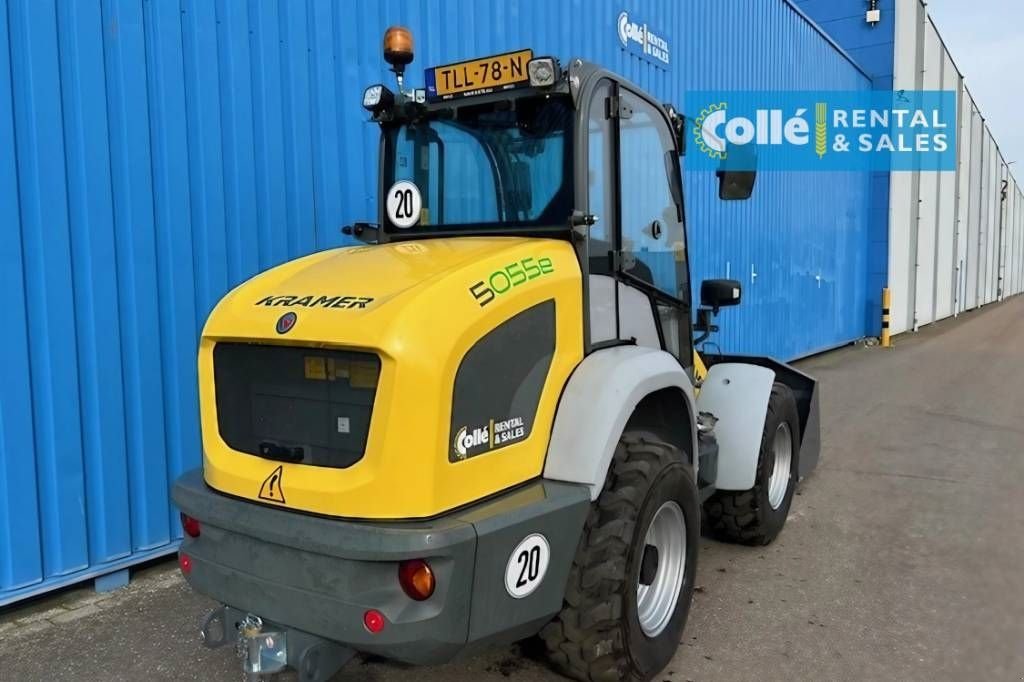 Knickgelenkte Baggerlader van het type Kramer 5055e 2021, Gebrauchtmaschine in Sittard (Foto 9)