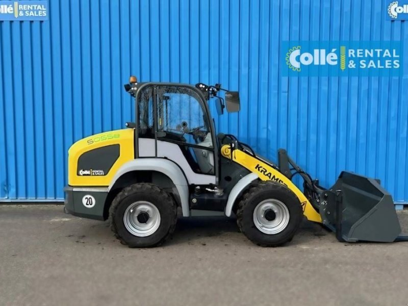 Knickgelenkte Baggerlader typu Kramer 5055e 2021, Gebrauchtmaschine v Sittard (Obrázek 1)