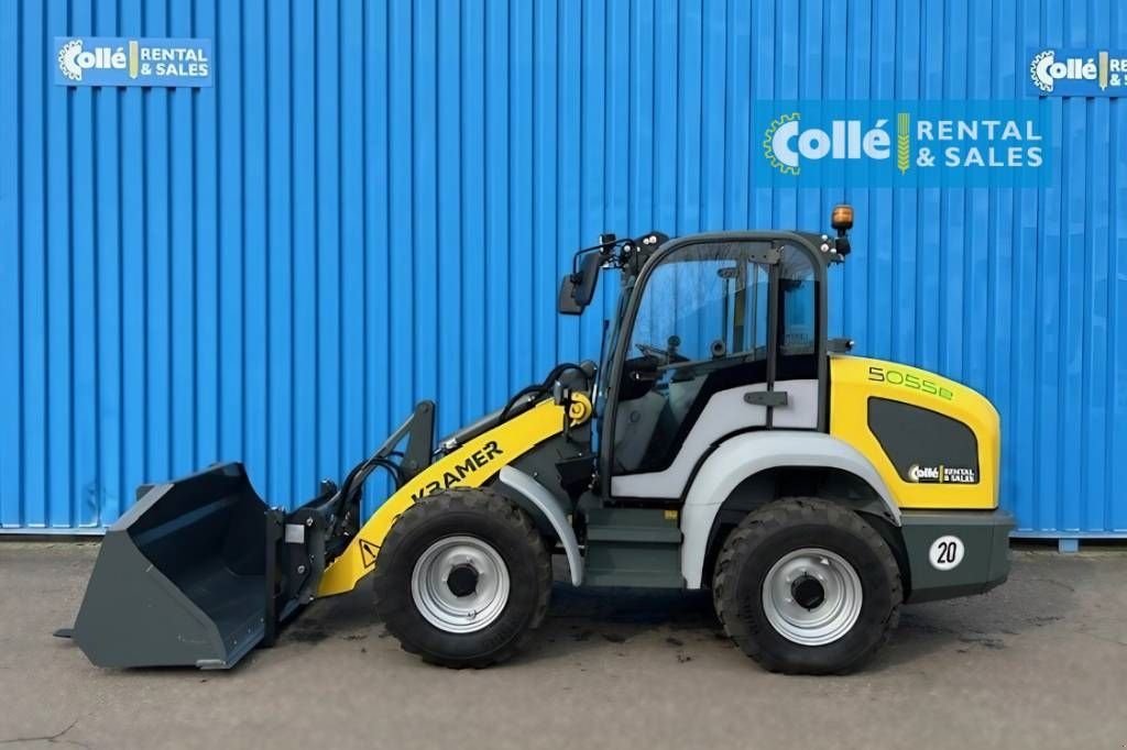 Knickgelenkte Baggerlader van het type Kramer 5055e 2021, Gebrauchtmaschine in Sittard (Foto 8)