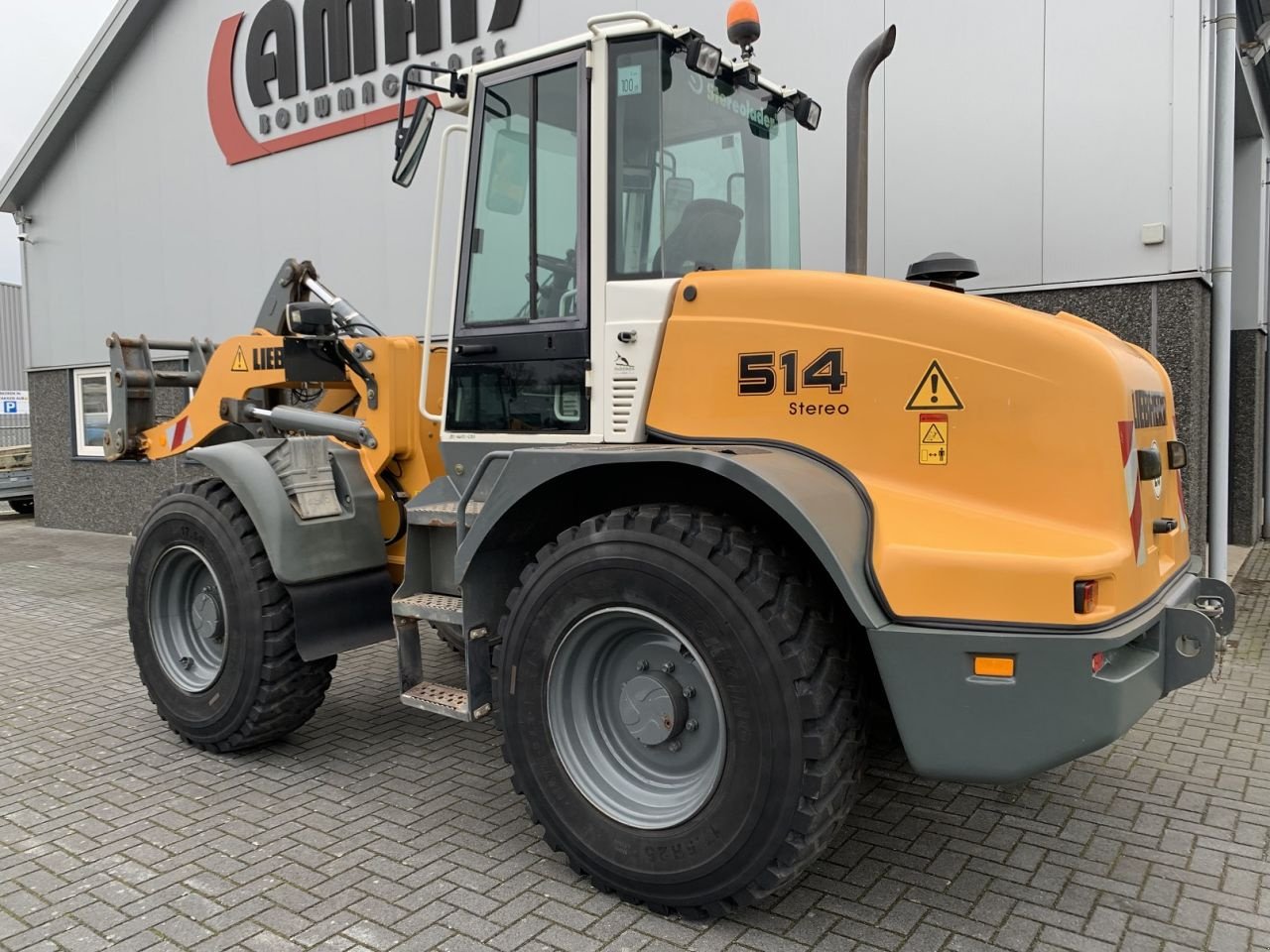 Knickgelenkte Baggerlader του τύπου Liebherr 514, Gebrauchtmaschine σε Vriezenveen (Φωτογραφία 3)