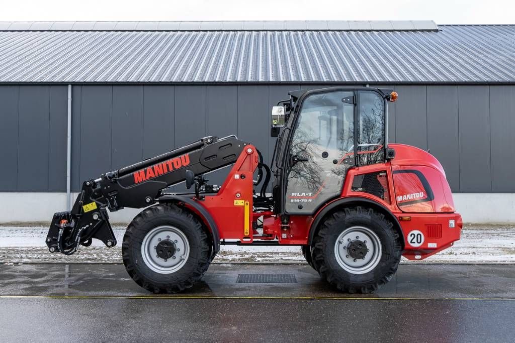 Knickgelenkte Baggerlader от тип Manitou MLA T 516 75 H, Neumaschine в Moerbeke (Снимка 4)