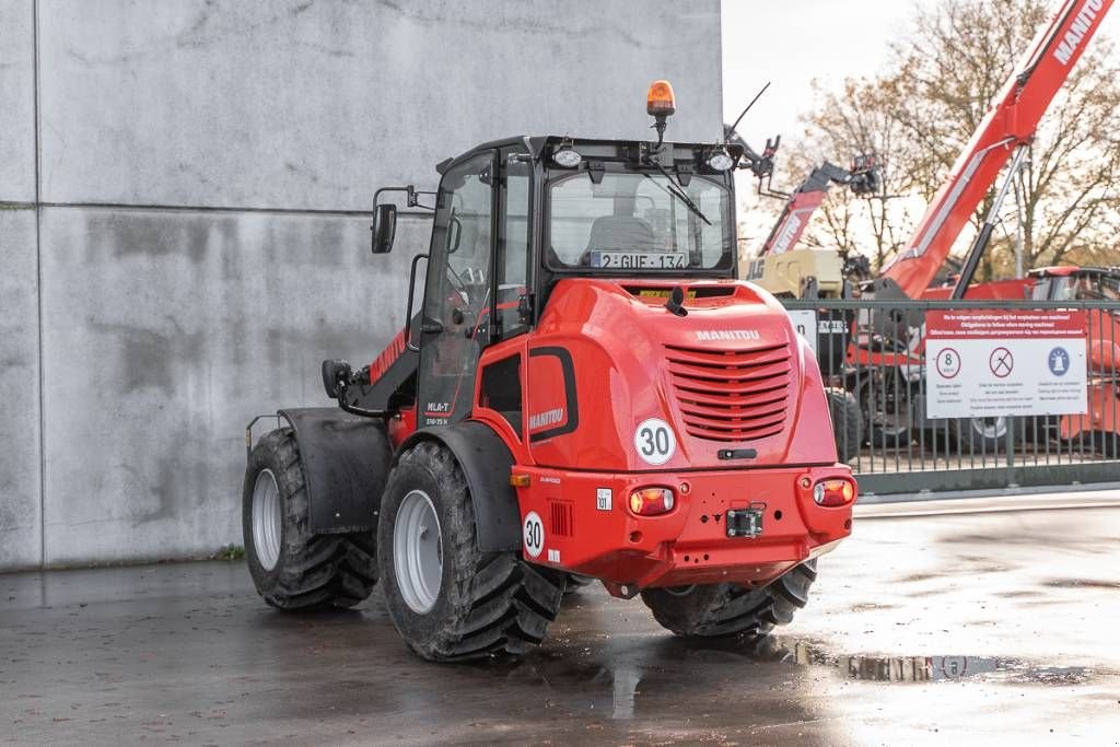 Knickgelenkte Baggerlader van het type Manitou MLA T 516, Gebrauchtmaschine in Moerbeke (Foto 5)