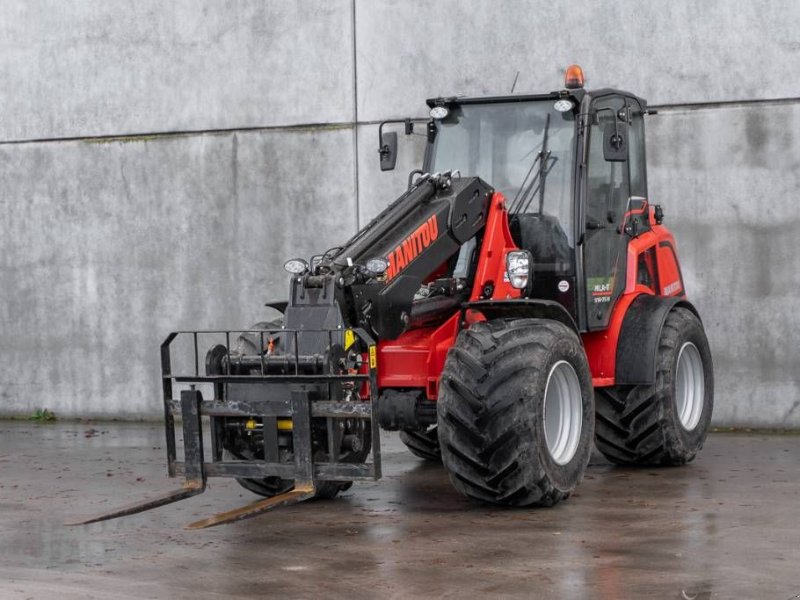Knickgelenkte Baggerlader des Typs Manitou MLA T 516, Gebrauchtmaschine in Moerbeke (Bild 1)