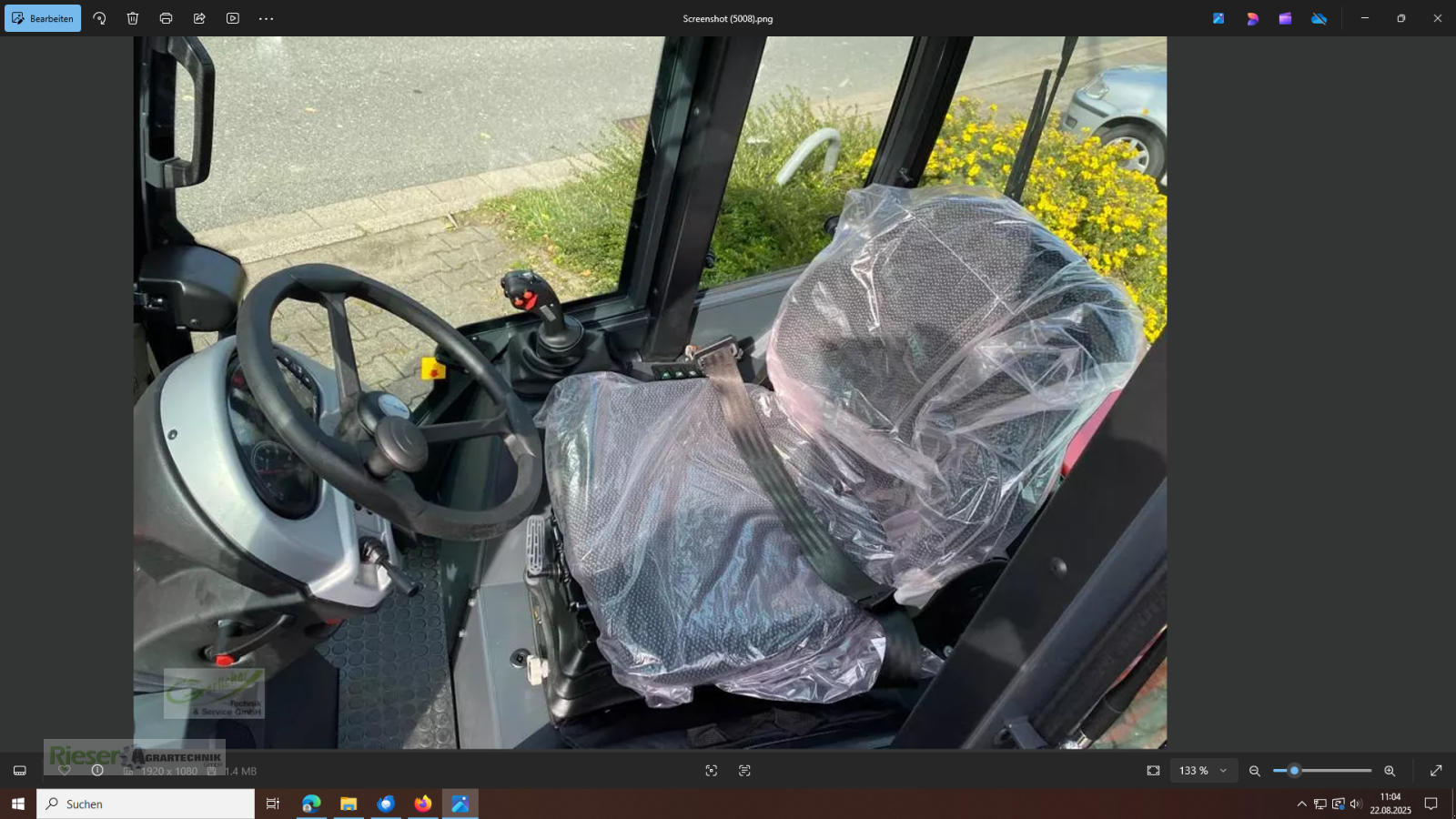 Knickgelenkte Baggerlader a típus Schäffer 3650 Vollkabine, Hubkraft 2000 kg, Neumaschine ekkor: Nördlingen (Kép 5)