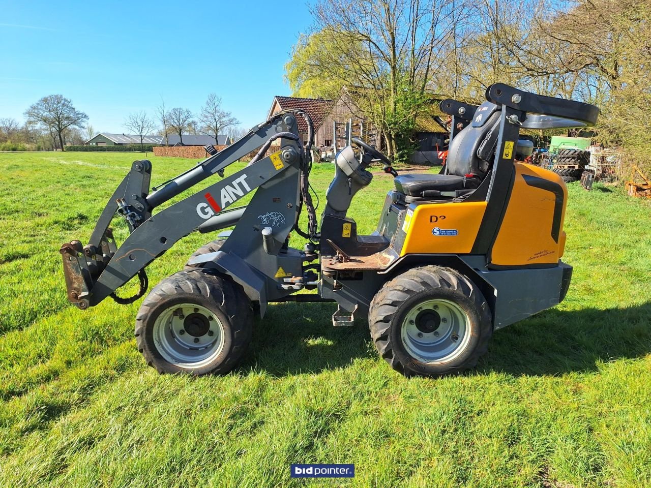 Knickgelenkte Baggerlader tipa Sonstige Giant D 337 T, Gebrauchtmaschine u Deurne (Slika 2)