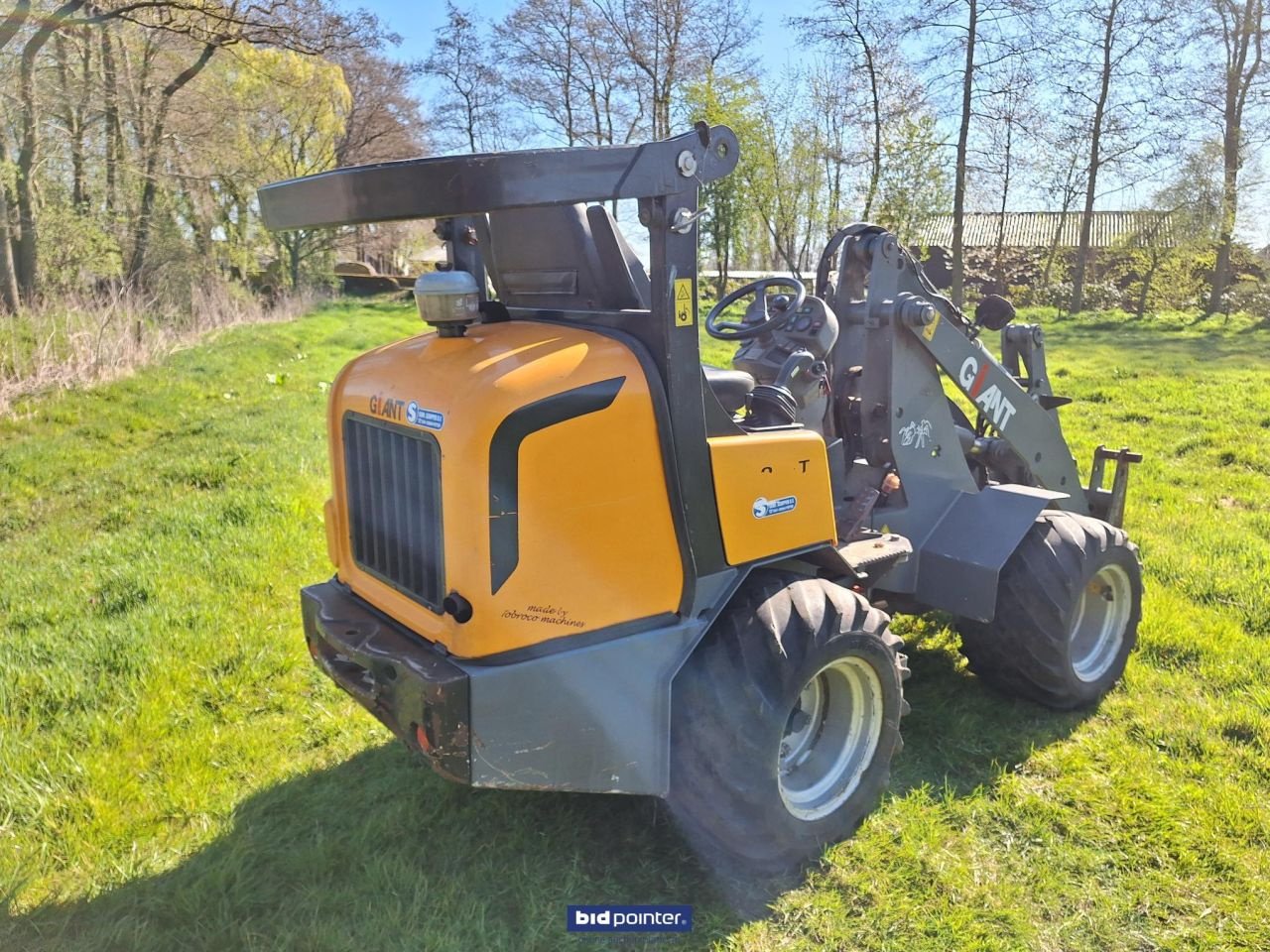 Knickgelenkte Baggerlader tipa Sonstige Giant D 337 T, Gebrauchtmaschine u Deurne (Slika 5)