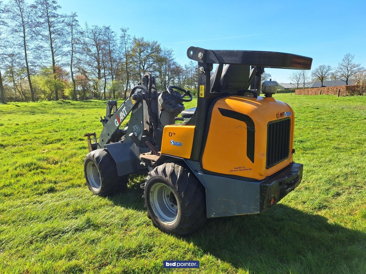 Knickgelenkte Baggerlader tipa Sonstige Giant D 337 T, Gebrauchtmaschine u Deurne (Slika 3)