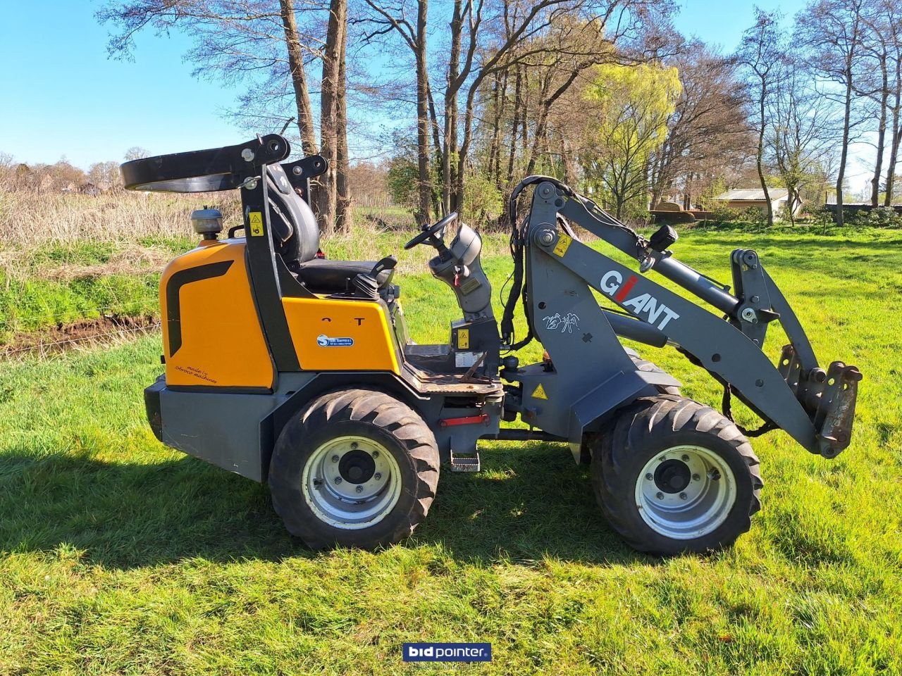 Knickgelenkte Baggerlader tipa Sonstige Giant D 337 T, Gebrauchtmaschine u Deurne (Slika 6)