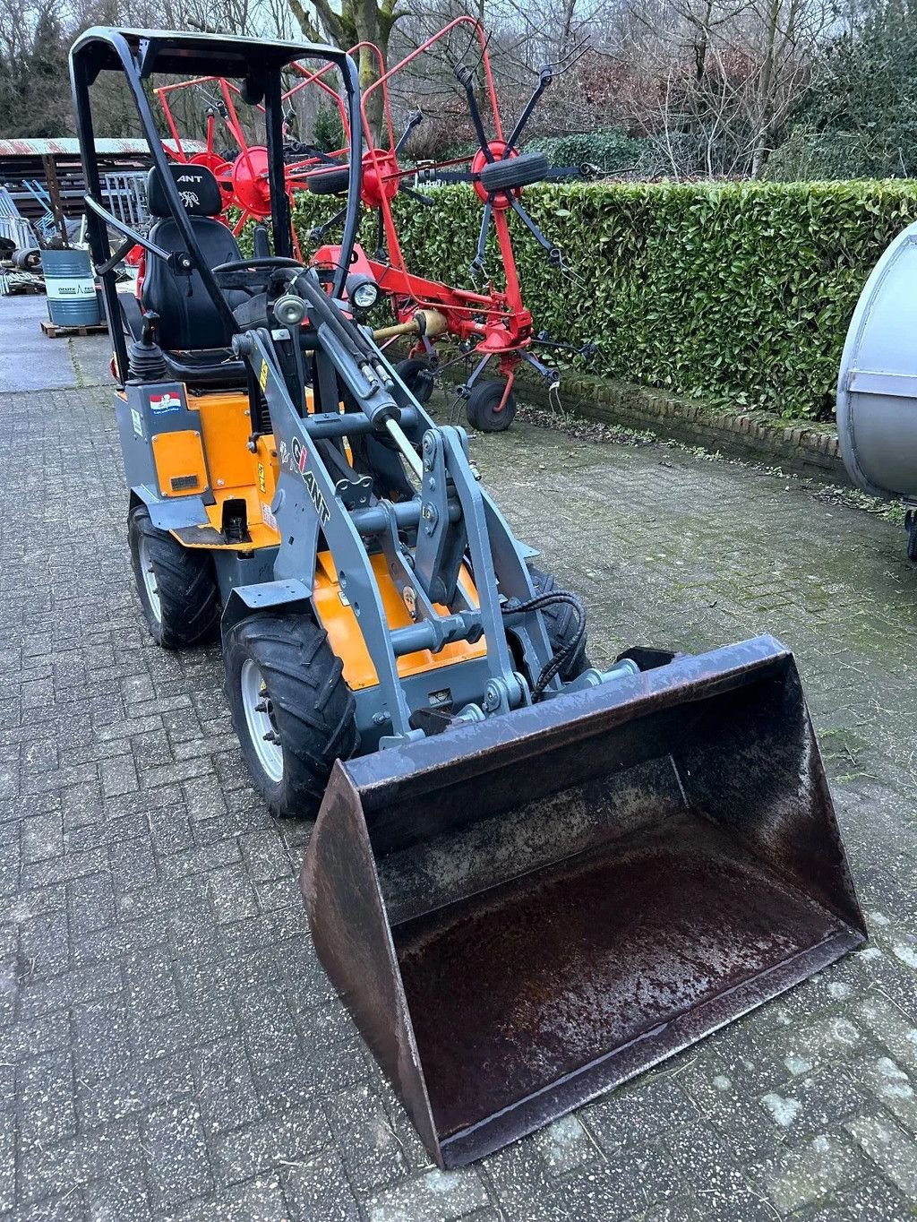 Knickgelenkte Baggerlader tip Sonstige Giant D254SW, Gebrauchtmaschine in Klimmen (Poză 3)