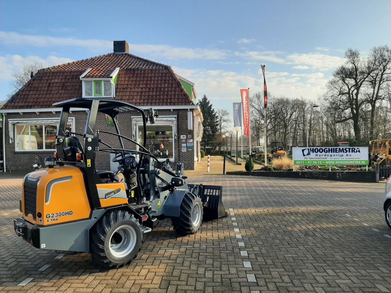 Knickgelenkte Baggerlader typu Sonstige Giant G2300 X-tra HD, Neumaschine v Hardegarijp (Obrázek 4)