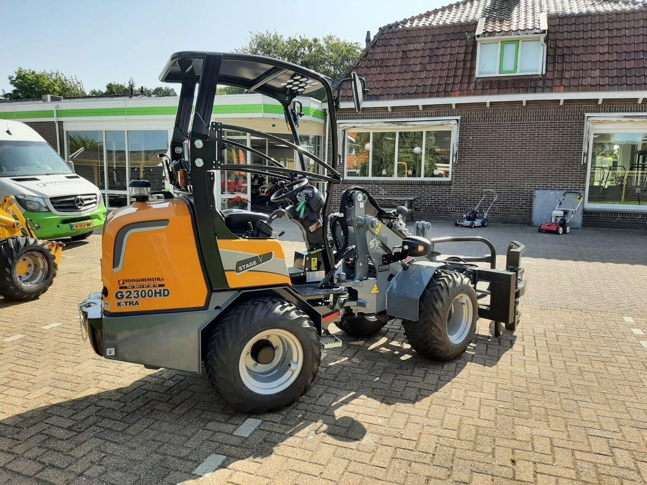 Knickgelenkte Baggerlader a típus Sonstige Giant G2300 X-tra HD, Neumaschine ekkor: Hardegarijp (Kép 3)