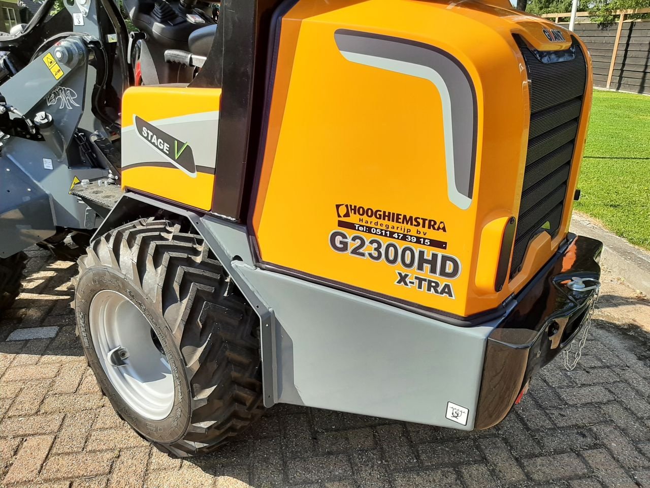 Knickgelenkte Baggerlader a típus Sonstige Giant G2300 X-tra HD, Neumaschine ekkor: Hardegarijp (Kép 5)