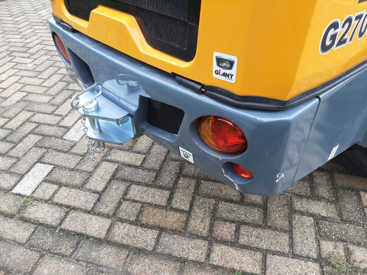 Knickgelenkte Baggerlader типа Sonstige Giant G2700 HD Plus, Gebrauchtmaschine в Hardegarijp (Фотография 5)