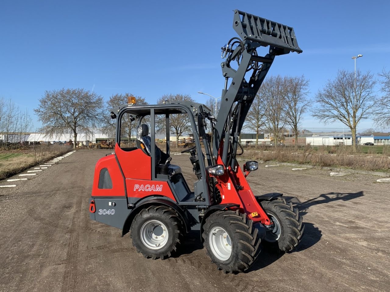 Knickgelenkte Baggerlader des Typs Sonstige PACAM minishovel Hoflader, Neumaschine in Deurne (Bild 2)