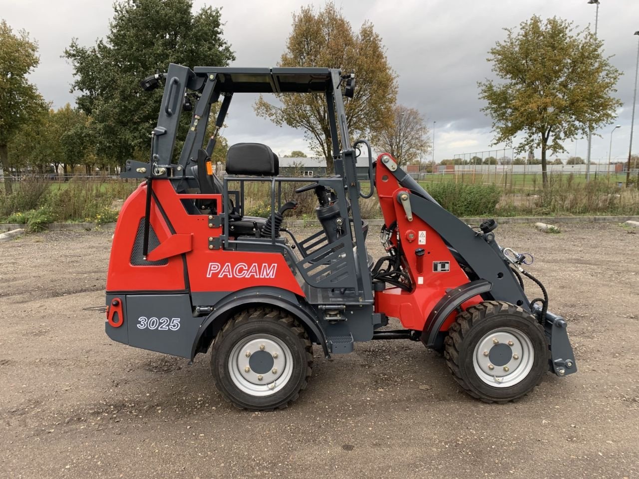 Knickgelenkte Baggerlader a típus Sonstige PACAM minishovel Hoflader, Neumaschine ekkor: Deurne (Kép 7)