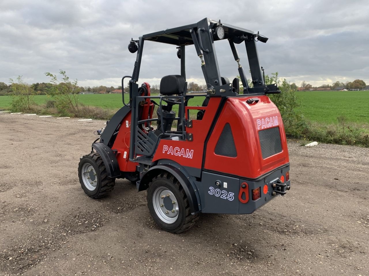 Knickgelenkte Baggerlader a típus Sonstige PACAM minishovel Hoflader, Neumaschine ekkor: Deurne (Kép 8)