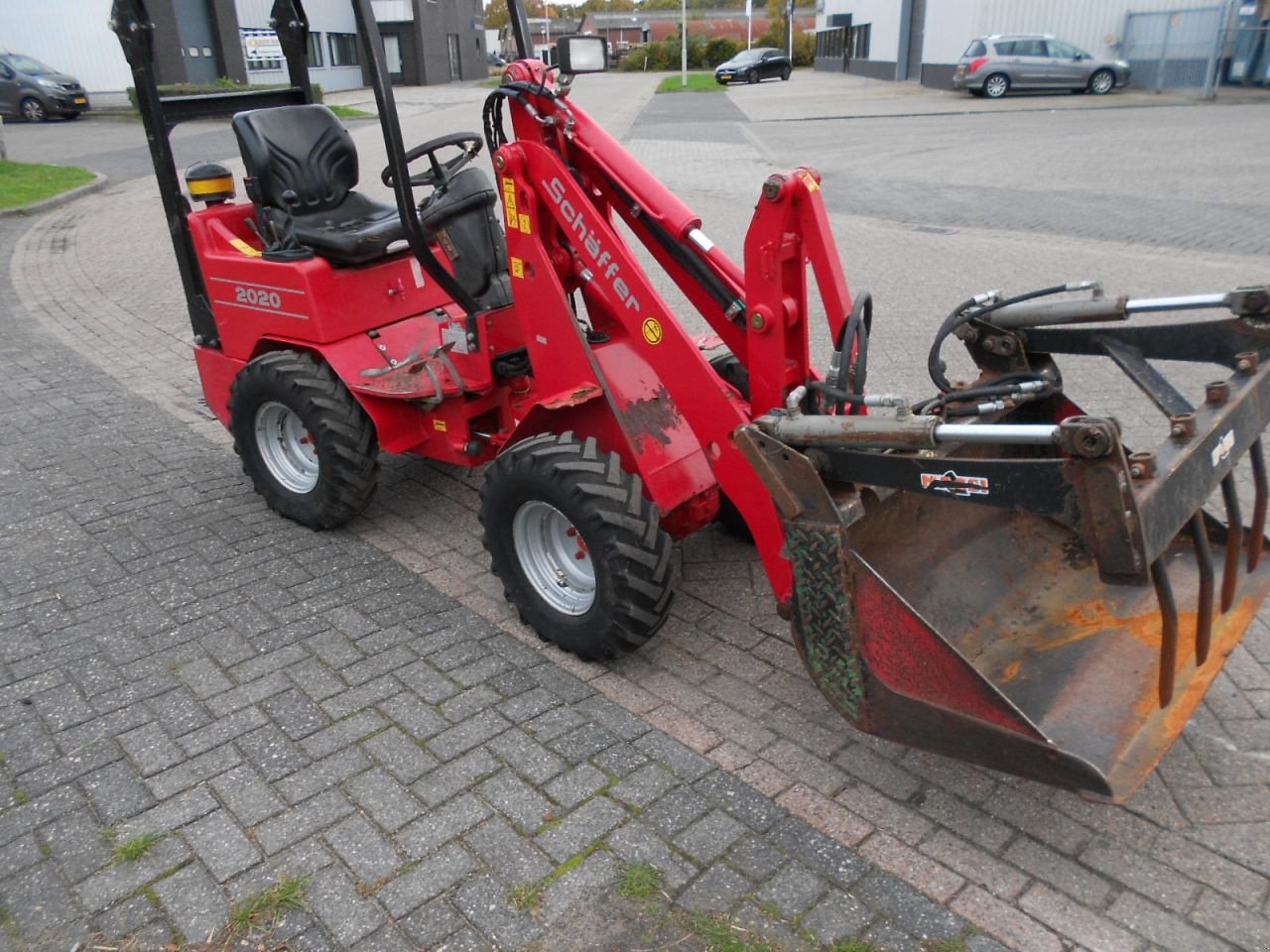 Knickgelenkte Baggerlader типа Sonstige schaffer 2020, Gebrauchtmaschine в Oirschot (Фотография 4)