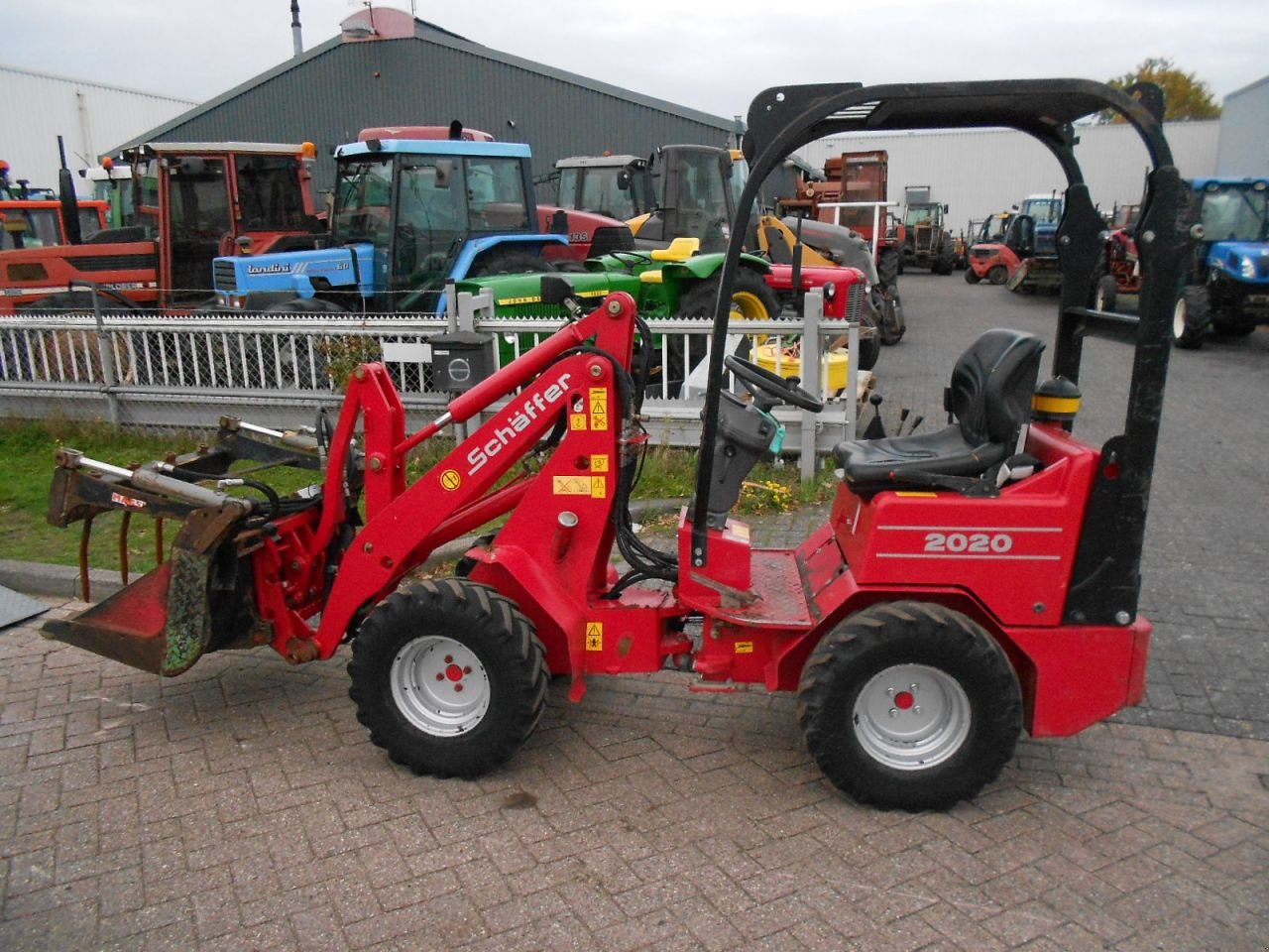 Knickgelenkte Baggerlader типа Sonstige schaffer 2020, Gebrauchtmaschine в Oirschot (Фотография 2)