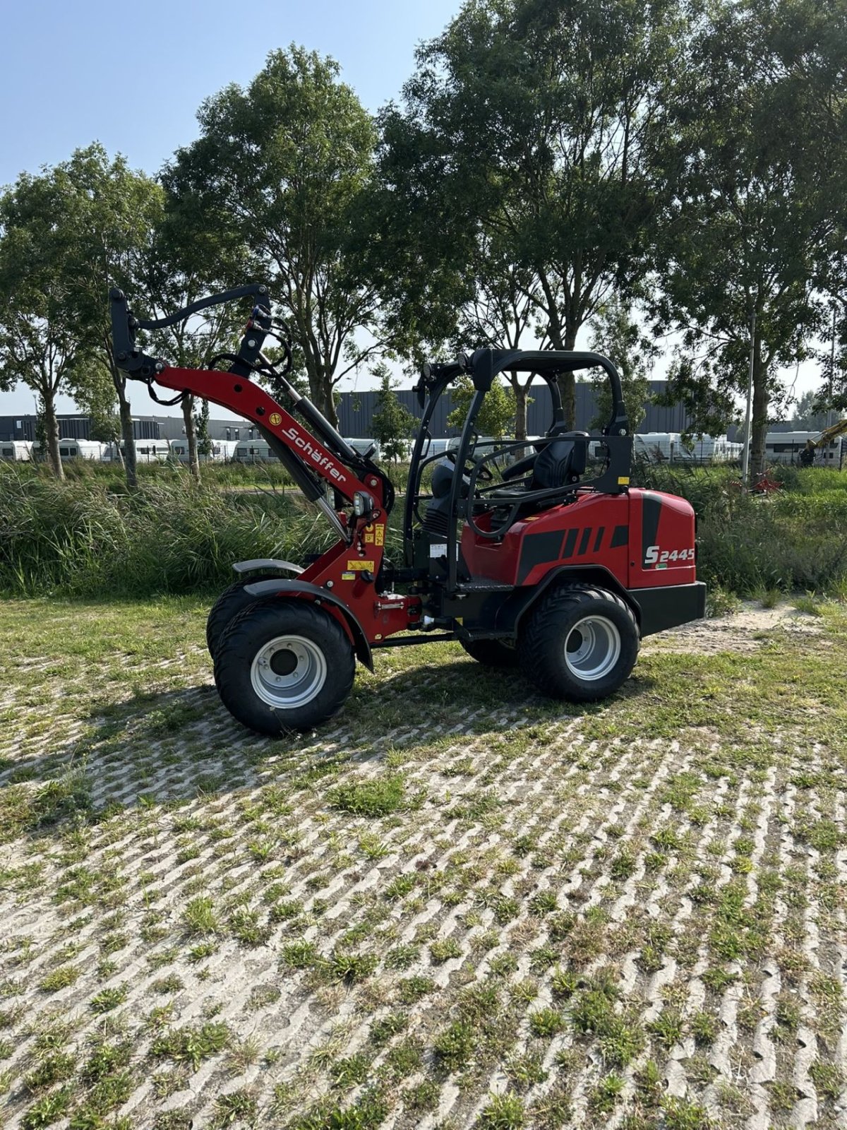 Knickgelenkte Baggerlader van het type Sonstige Schaffer 2445S, Gebrauchtmaschine in Kwadijk (Foto 1)