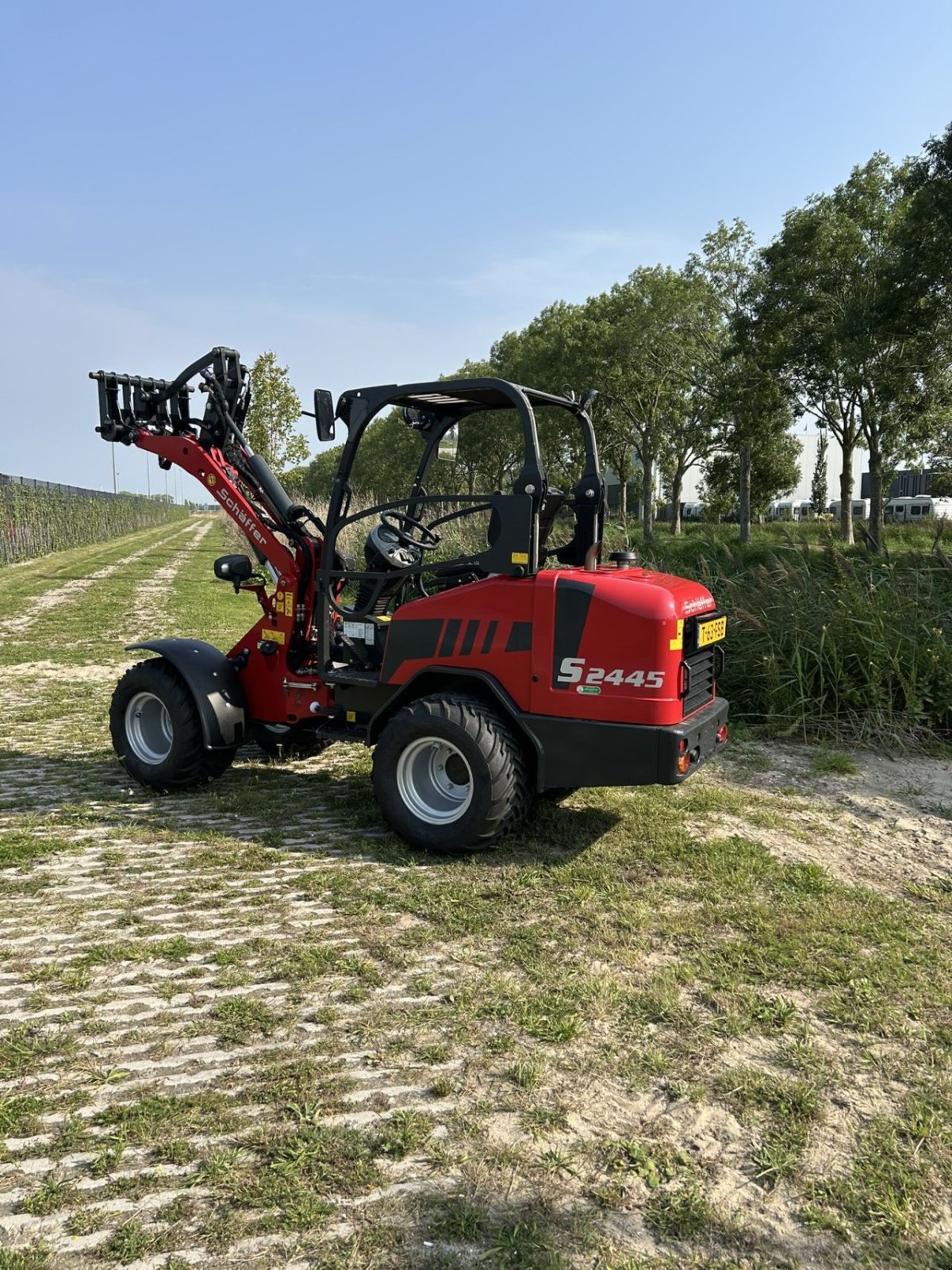 Knickgelenkte Baggerlader van het type Sonstige Schaffer 2445S, Gebrauchtmaschine in Kwadijk (Foto 2)