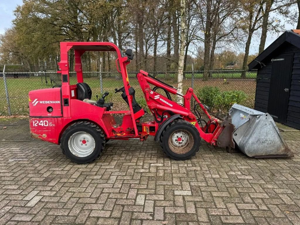 Knickgelenkte Baggerlader van het type Sonstige Weidemann 1240LP Laag model shovel loader, Gebrauchtmaschine in Harskamp (Foto 4)