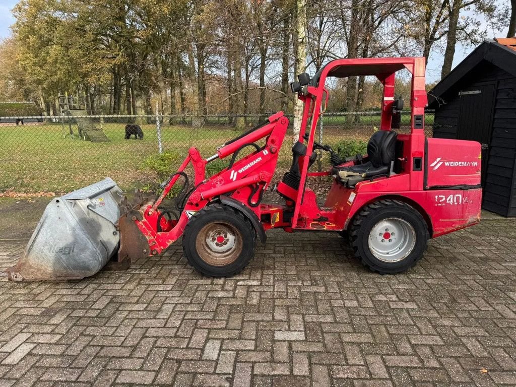 Knickgelenkte Baggerlader van het type Sonstige Weidemann 1240LP Laag model shovel loader, Gebrauchtmaschine in Harskamp (Foto 2)